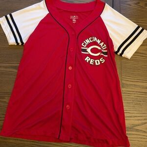 Cincinnati Reds Kids Baseball Jersey - Red and White